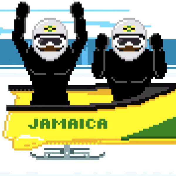 бобслей,8bit,8-bit,Олимпиада 2014,Сочи, Совет по туризму Ямайки представил 8-битное видео о своей бобслейной команде 